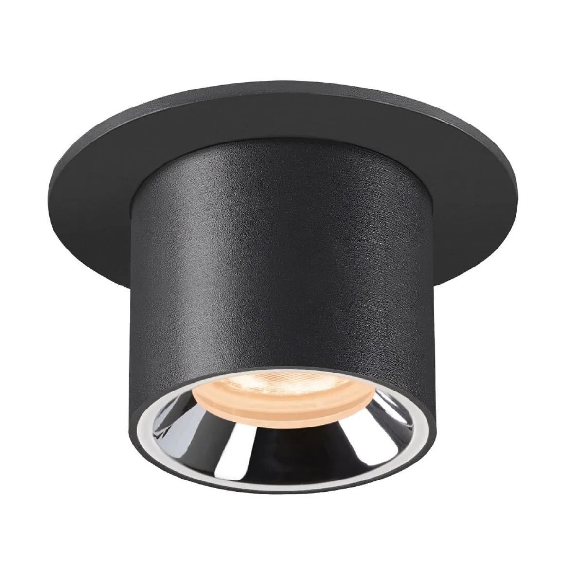 SLV 1006872 NUMINOS® PROJECTOR XS Deckeneinbauleuchte 2700K 40° zylindrisch schwarz chrom