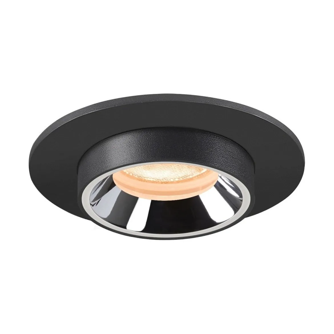 SLV 1006872 NUMINOS® PROJECTOR XS Deckeneinbauleuchte 2700K 40° zylindrisch schwarz chrom