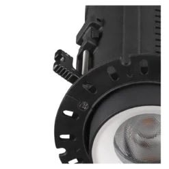 SLV 1006889 NUMINOS® PROJECTOR XS Deckeneinbauleuchte 3000K 40° zylindrisch schwarz weiß