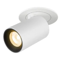 SLV 1006897 NUMINOS® PROJECTOR XS Deckeneinbauleuchte 3000K 40° zylindrisch weiß schwarz