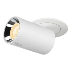 SLV 1006899 NUMINOS® PROJECTOR XS Deckeneinbauleuchte 3000K 40° zylindrisch weiß chrom