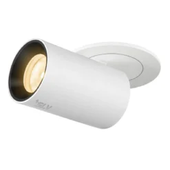 SLV 1006900 NUMINOS® PROJECTOR XS Deckeneinbauleuchte 3000K 55° zylindrisch weiß schwarz