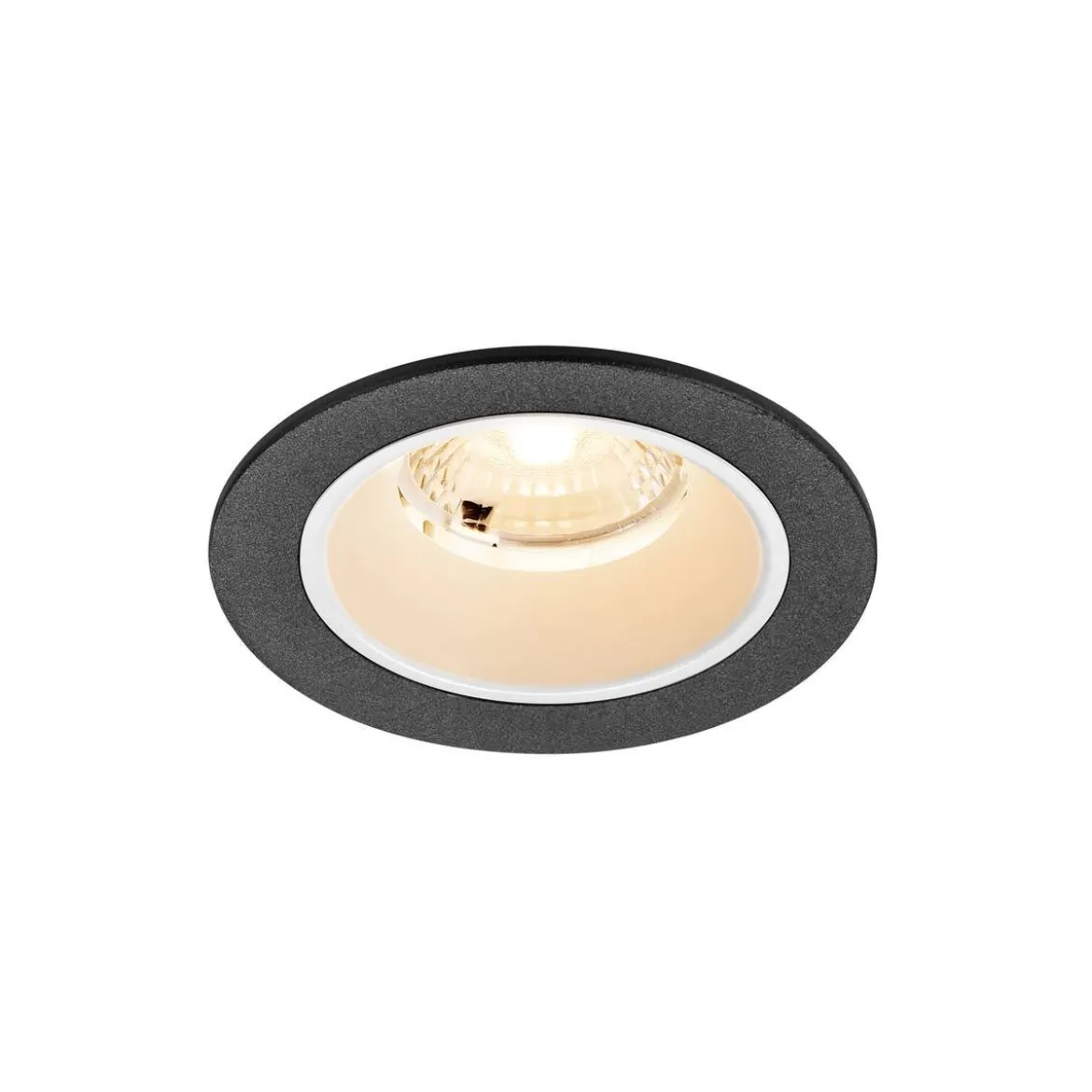 SLV 1009437 NUMINOS® S LED Deckeneinbauleuchte schwarz weiß 2700K 40°