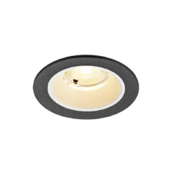 SLV 1009455 NUMINOS® S LED Deckeneinbauleuchte 3000K 40° schwarz weiß