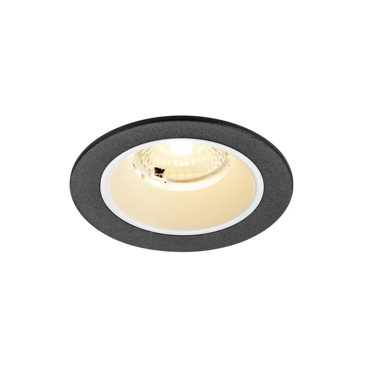 SLV 1009457 NUMINOS® S LED Deckeneinbauleuchte 3000K 40° schwarz weiß