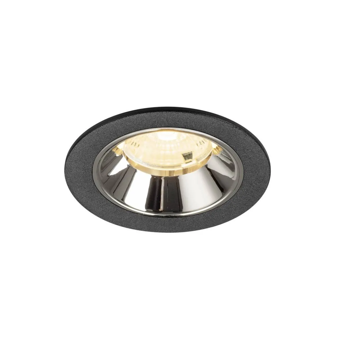 SLV 1009459 NUMINOS® S LED Deckeneinbauleuchte 3000K 55° schwarz chrom