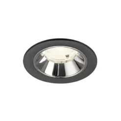 SLV 1009477 NUMINOS® S LED Deckeneinbauleuchte 4000K 55° schwarz chrom
