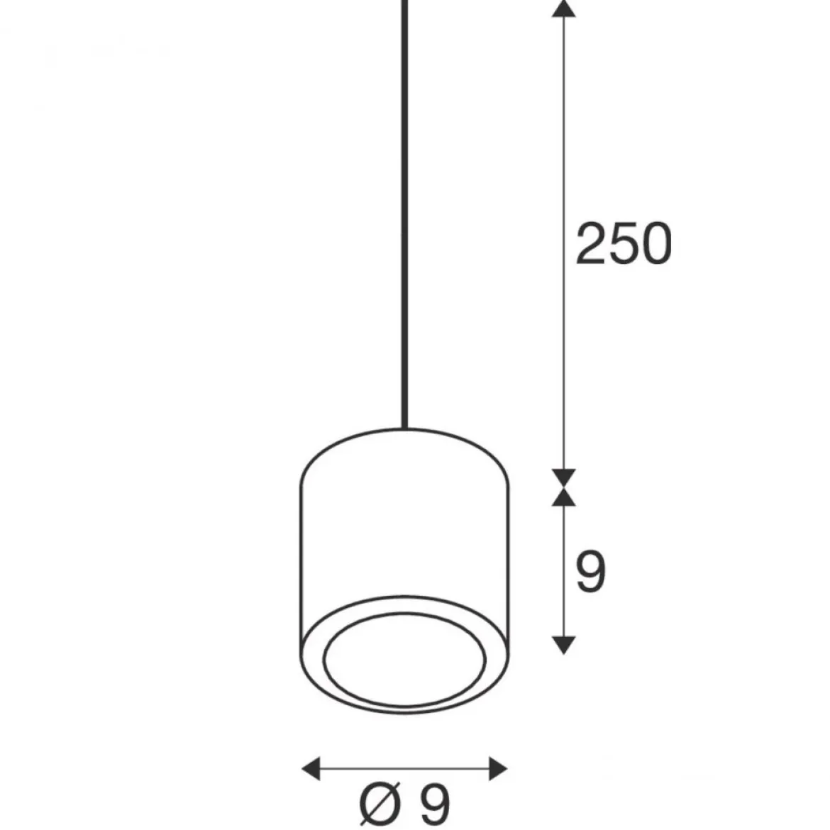 SLV 1008616 OCULUS Pendelleuchte 2000-3000K 100° Dim-to-Warm PHASE messing