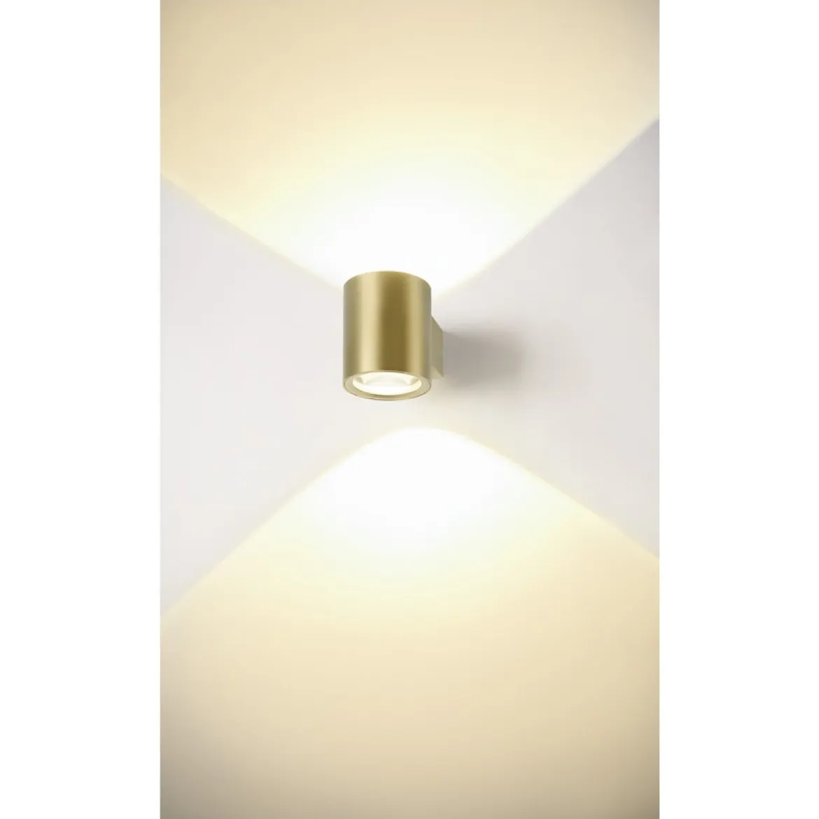 SLV 1008613 OCULUS Wandlampe rund 2000-3000K 15W Dim-to-Warm messing