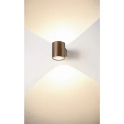 SLV 1008614 OCULUS Wandlampe rund 2000-3000K 15W Dim-to-Warm  kupfer