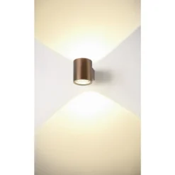 SLV 1008614 OCULUS Wandlampe rund 2000-3000K 15W Dim-to-Warm kupfer
