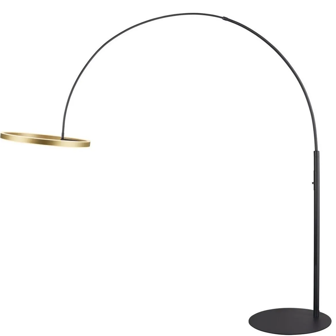 SLV 1006350 One Bow FL LED Stehleuchte schwarz messing CCT