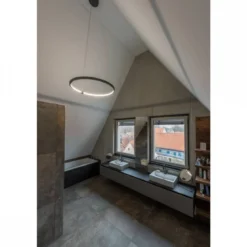 SLV 1002911 ONE 80 DALI Indoor LED Pendelleuchte schwarz