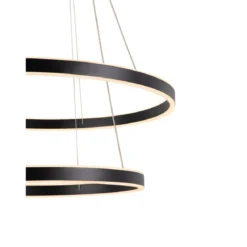 SLV 1004767 ONE DOUBLE PD DALI UP DOWN LED Pendelleuchte schwarz CCT switch 3000 4000K