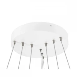 SLV 1007702 ONE FLAT Pendelleuchte triple 80cm 2700K 3000K DALI Touch weiß