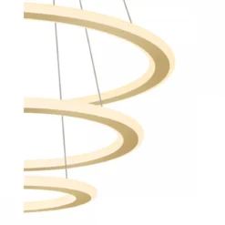 SLV 1007703 ONE FLAT Pendelleuchte triple 80cm 2700K 3000K DALI Touch messing