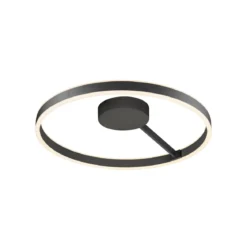 SLV 1008556 ONE Wandlampe oder Deckenlampe 60cm CCT-Switch DALI Touch 130° schwarz