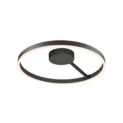 SLV 1008556 ONE Wandlampe oder Deckenlampe 60cm CCT-Switch DALI Touch 130° schwarz