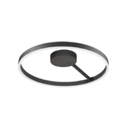 SLV 1008556 ONE Wandlampe oder Deckenlampe 60cm CCT-Switch DALI Touch 130° schwarz