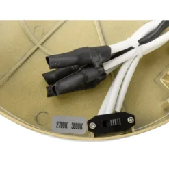SLV 1008548 ONE Wand- und Deckenaufbauleuchte rund CCT-Switch 23W PHASE 130° messing