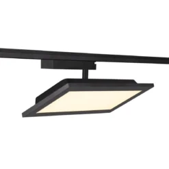 SLV 1004933 PANEL TRACK square 150x300mm 1-Phasen Spot schwarz 18W 3000K