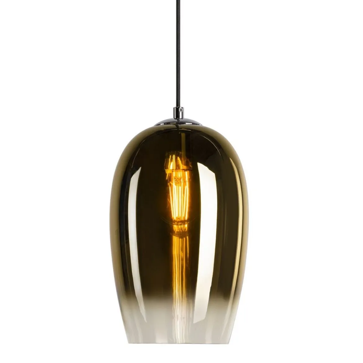 SLV 1006403 Pantilo Oval PD Pendelleuchte E27 gold