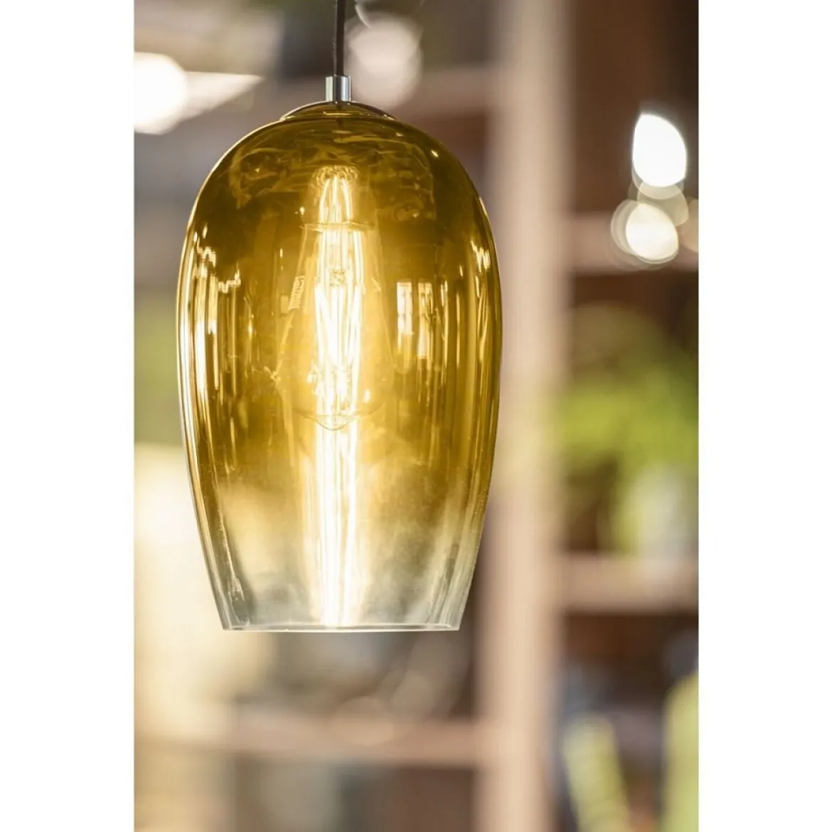 SLV 1006403 Pantilo Oval PD Pendelleuchte E27 gold