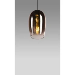 SLV 1006400 Pantilo Oval PD Pendelleuchte E27 kupfer