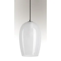 SLV 1006402 Pantilo Oval PD Pendelleuchte E27 weiß chrom
