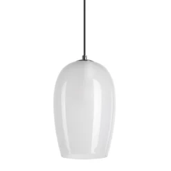 SLV 1006402 Pantilo Oval PD Pendelleuchte E27 weiß chrom