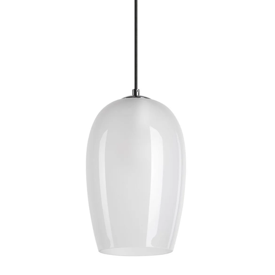 SLV 1006402 Pantilo Oval PD Pendelleuchte E27 weiß chrom