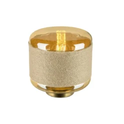 SLV 1010208 PANTILO ROPE 19 Tischleuchte Gold 1-flammig E27