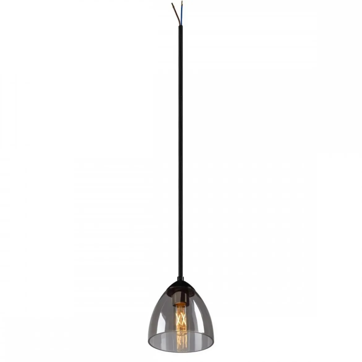 SLV 1006159 PARA CONE GL GU10 Pendelleuchte schwarz transparent
