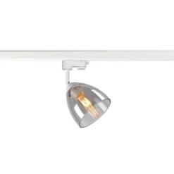SLV 1006158 PARA CONE GL GU10 3-Phasen Spot weiß transparent