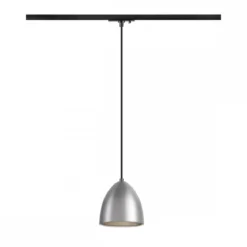 SLV 1009140 PARA CONE 14 Pendelleuchte für 1-Phasen System GU10 Aluminium