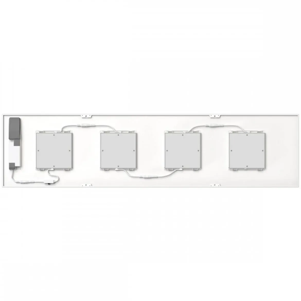 SLV 1010123 PAVANNO LED Deckeneinbauleuchte 30x120cm weiß CCT Switch UGR 19