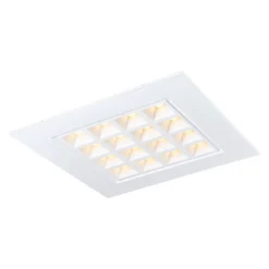 SLV 1003078 PAVONO 620x620 Indoor LED Deckeneinbauleuchte weiß 3000K UGR19