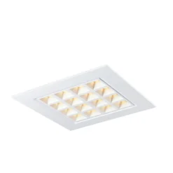 SLV 1003076 PAVONO 600x600 Indoor LED Deckeneinbauleuchte weiß 3000K UGR 19
