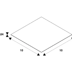 SLV 1008148 1-Phasen System Abdeckung  quadratisch 10x10cm weiß