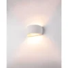 SLV 1004732 PLASTRA WL CURVED CUTRAIN Wandaufbauleuchte QT-DE12 weiß