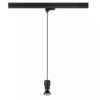SLV 1008210 PURI 2.0 Basic 3-Phasen Pendelleuchte ohne Schirm GU10 max. 6W schwarz