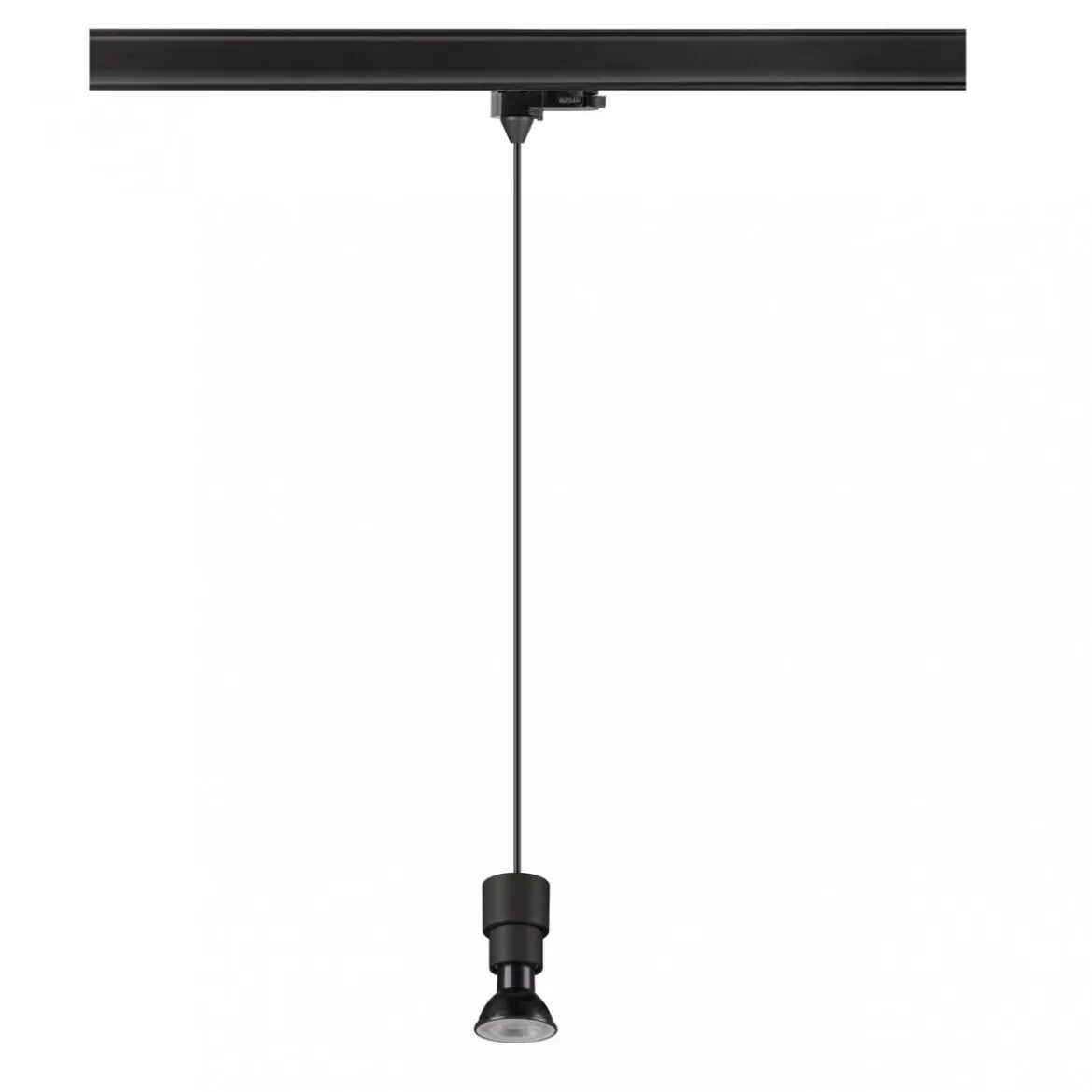 SLV 1008210 PURI 2.0 Basic 3-Phasen Pendelleuchte ohne Schirm GU10 max. 6W schwarz