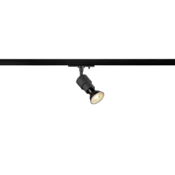 SLV 1008356 PURI 2.0 Basic 1-Phasen Spot ohne Schirm GU10 max. 6W schwarz