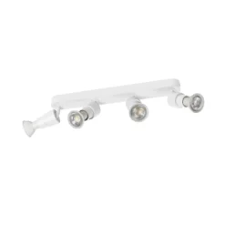SLV 1008238 PURI 2.0 Basic Wand- und Deckenleuchte long 4-flammig ohne Schirm weiß GU10