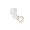 SLV 1008228 PURI 2.0 Basic Wand- und Deckenleuchte 1-flammig ohne Schirm weiß GU10