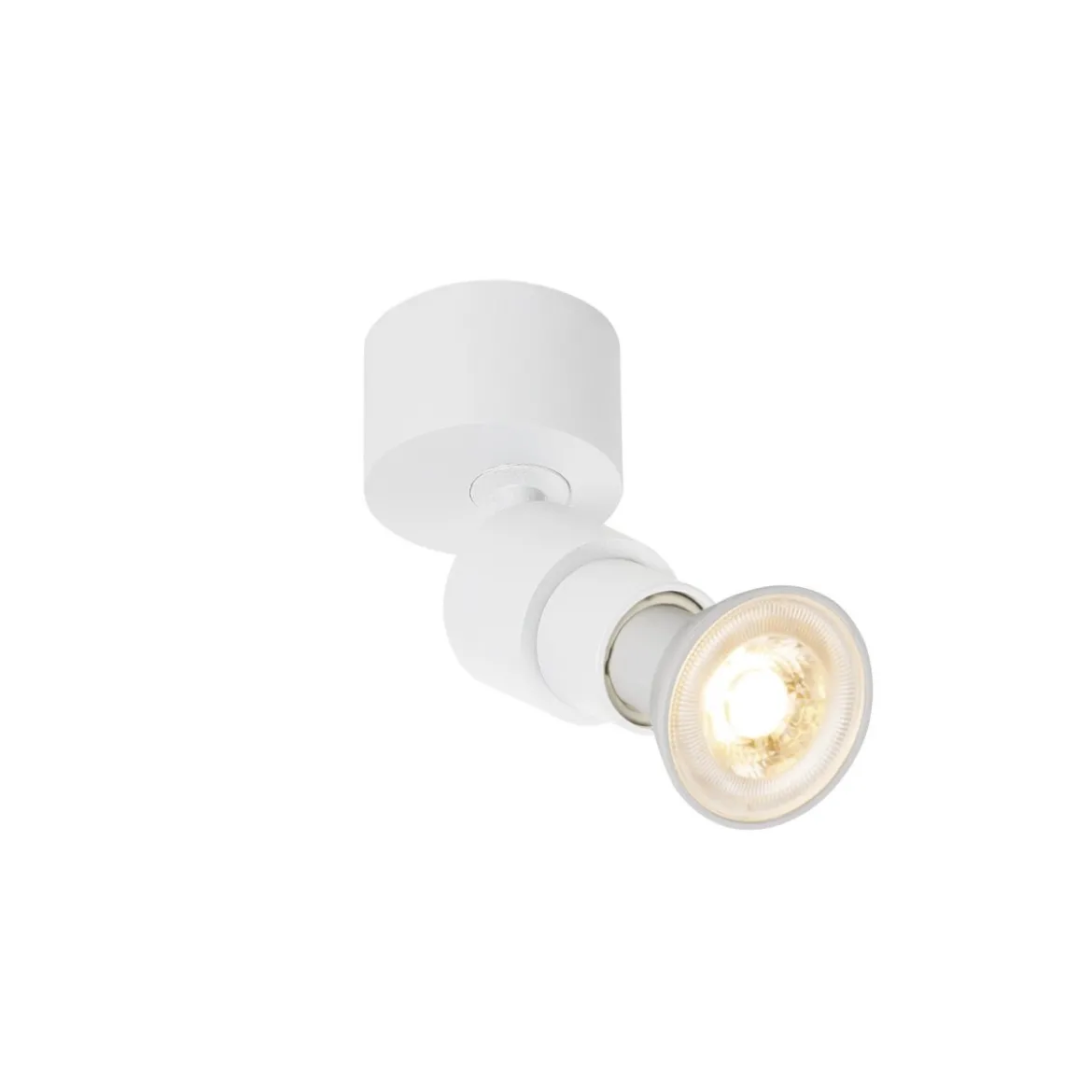 SLV 1008228 PURI 2.0 Basic Wand- und Deckenleuchte 1-flammig ohne Schirm weiß GU10
