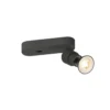 SLV 1008231 PURI 2.0 Basic Wand- und Deckenleuchte Schalter ohne Schirm schwarz GU10