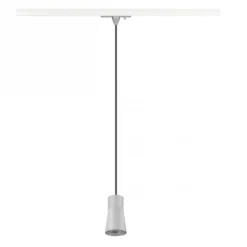 SLV 1008261 PURI 2.0 Cone 1-Phasen Pendelleuchte GU10 max. 6W grau