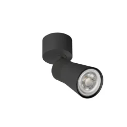 SLV 1008288 PURI 2.0 Cone Wand- und Deckenleuchte 1-flammig schwarz GU10