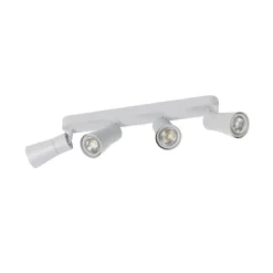 SLV 1008351 PURI 2.0 Cone Wand- und Deckenleuchte long 4-flammig grau GU10